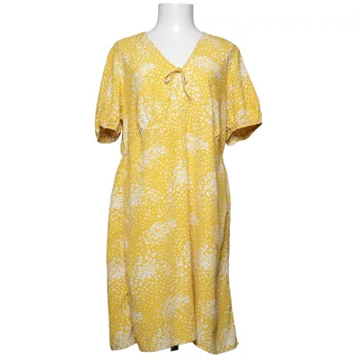Klänning (Gul, Vit) från Tu Woman Polyester