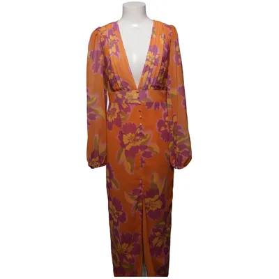 Maxi jurk (Oranje, Lila, Roze) van F&P Polyester