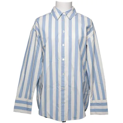Chemise (Bleu, Blanc) de NA-KD Coton