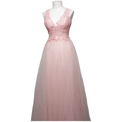 Aftenkjole (Pink) fra Flowerby Charm's