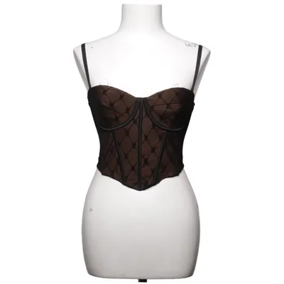 Bustier (Brun, Sort) fra Amisu Elastan, Polyester
