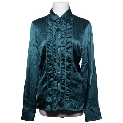 Chemise (Bleu) de Jones Élasthane, Soie