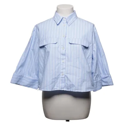 Chemise (Bleu, Blanc) de Zara Coton