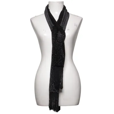 Suit scarf (Black) from Zara Accessories Elastane, Polyester