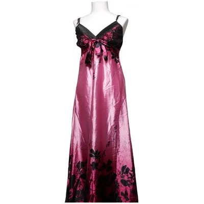 Maxi jurk (Roze, Zwart)
