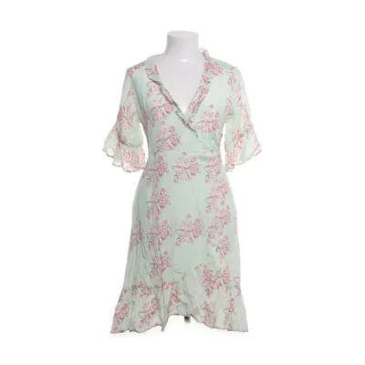Wrap dress (Turquoise, Multicolored) from Love Lolita Viscose, Cotton