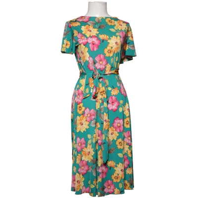 Wrap dress (Green, Multicolored) from Stockholms Klänningsfabrik Elastane, Polyester