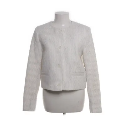 Blazer (White) from MSCH Copenhagen Polyester, Wool