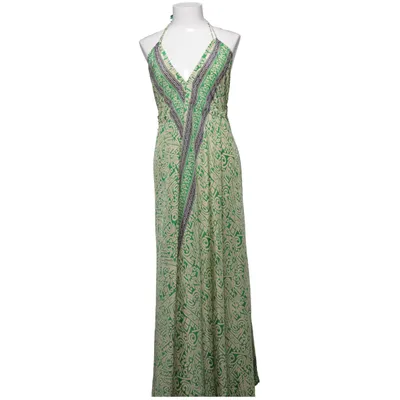 Långklänning (Grön, Beige) från Boho Fashion Silke