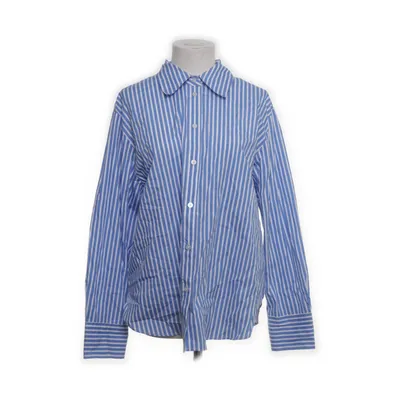 Skjorte (Hvid, Blå) fra H&M Bomuld