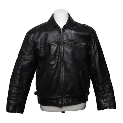 Veste en cuir (Noir) Cuir, Polyester