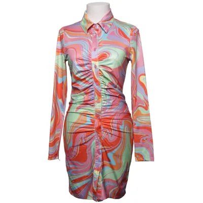 Blousejurk (Meerkleurig) van Fashion Nova Elastaan, Polyester