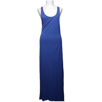 Robe longue (Bleu) de H&M Basic Viscose