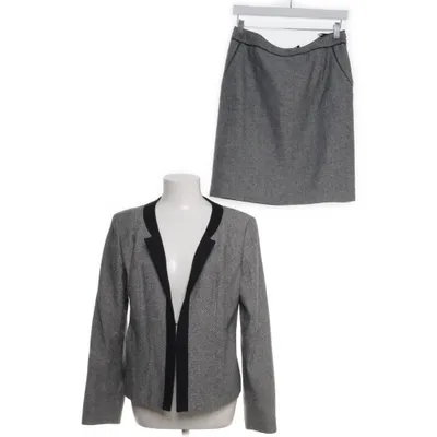 Skirt suit (Gray, Multicolored) from Flare Collection Cotton, Polyester, Wool