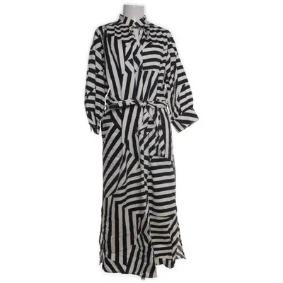 Maxi dress (Black, White) from Part Two Organic cotton