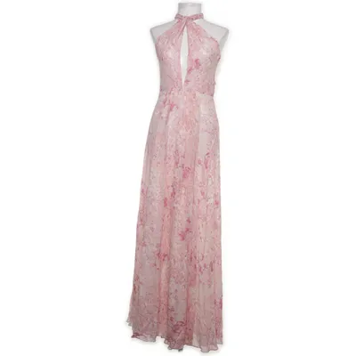 Långklänning (Rosa, Vit, Flerfärgad) från Patrizia Pepe Polyester, Viskos