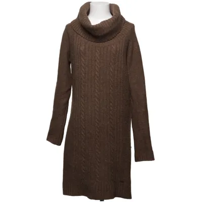 Rollkragenkleid (Braun) von Barbour Wolle