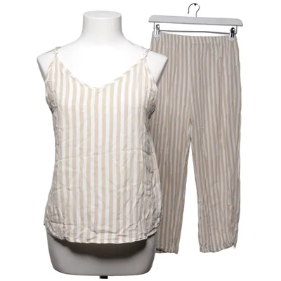 Pyjama (Beige, Wit) van Trendyol Viscose