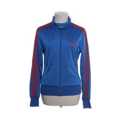 Sports jacket (Blue, Red) from Adidas Polyester