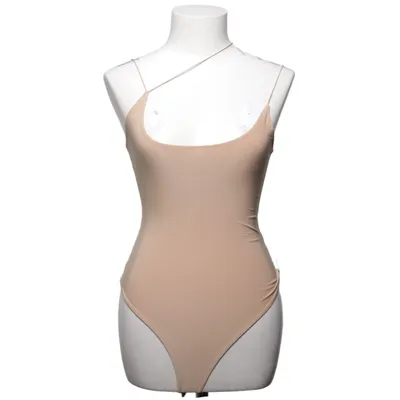Romper (Beige) van Missy Empire Elastaan, Polyester