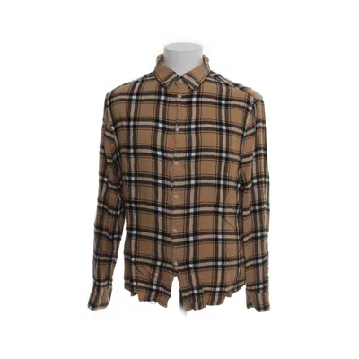 Flannel shirt (Beige, Multicolored) from H&M Man Viscose