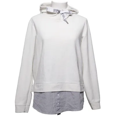 Huvtröja (Vit, Blå) från Gina Benotti Bomull, Elastan, Polyester