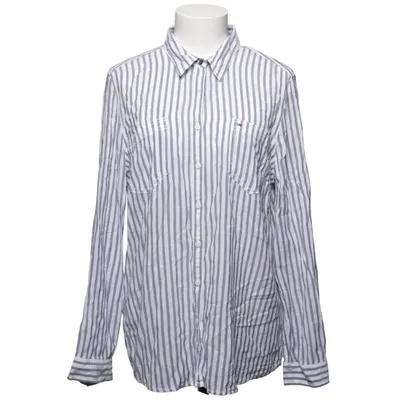 Chemise (Bleu, Blanc) de Tommy Hilfiger Denim Coton, Viscose