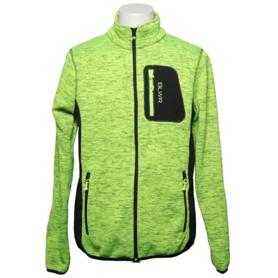 Fleece jacket (Green, Black) from Blåkläder Polyester