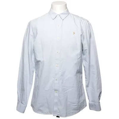 Overhemd (Blauw) van Farah Katoen