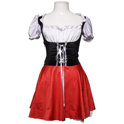 Dirndl (Zwart, Rood, Wit)