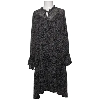 Dress (Black, White) from Carry Polyester
