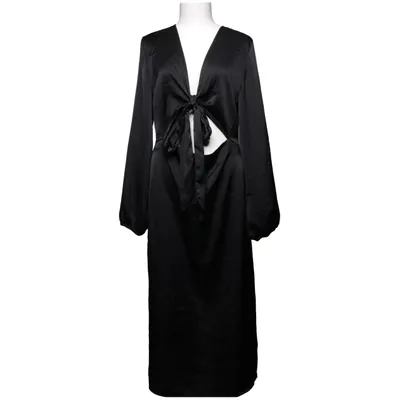 Långklänning (Svart) från Gina Tricot Polyester