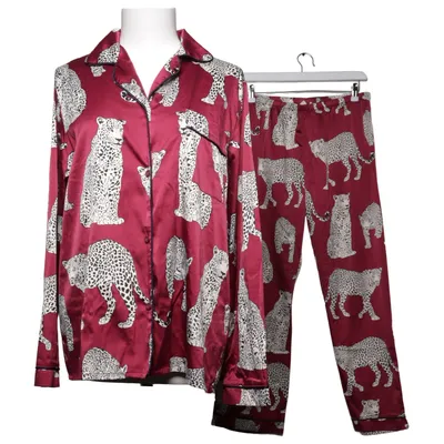 Pyjamasz (Rød, Flerfarvet) fra Chelsea Peers Elastan, Polyester