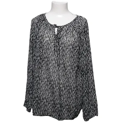 Blouse (Black, White, Multicolored) from Today Polyester