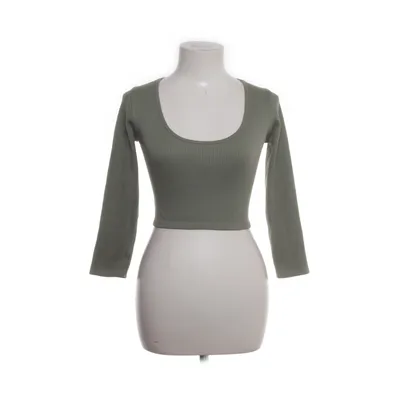Crop top (Green) from Zara Elastane, Nylon
