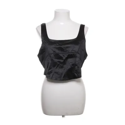 Crop top (Zwart) van Divided by H&M Polyamide, Elastaan