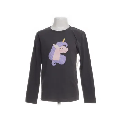 Långärmad t-shirt (Grå, Flerfärgad) från Uniq Mini Bomull, Elastan