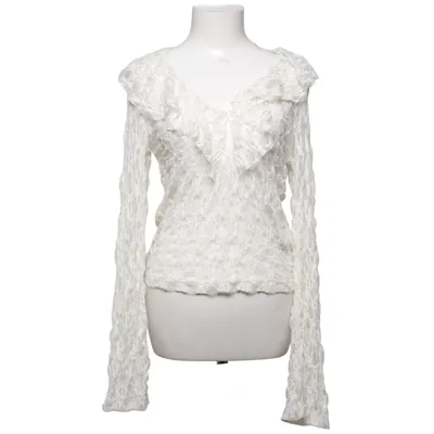 Blouse (Blanc) de Lindex Élasthane, Polyester