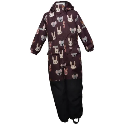 Overall (Purple, Black, Multicolored) from Lindex Kids Polyester