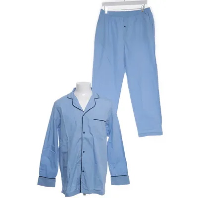 Pyjama (Blauw) van Essentials by Tchibo Organisch katoen