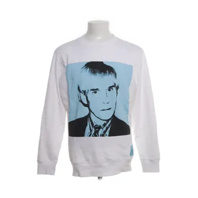 Collegetröja (Vit) från Calvin Klein Jeans Andy Warhol Bomull, Polyester