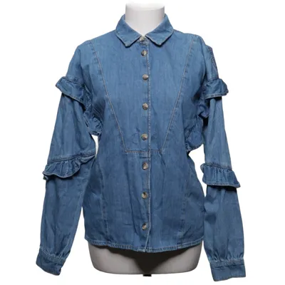 Jeansskjorta (WW23_BLOUSE_SILINI_DENIM) från Sissy-Boy Bomull