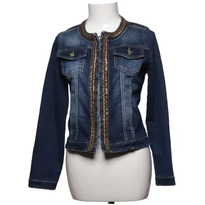 Denim jacket (Blue) from Softy Cotton, Elastane, Polyester