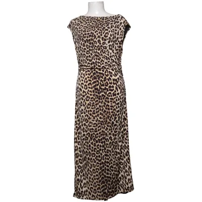 Maxi jurk (Bruin, Zwart, Meerkleurig) van H&M Elastaan, Polyester