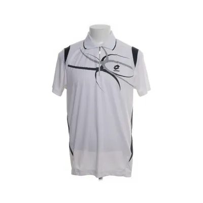 Polo shirt (White, Black) from Lotto Polyester