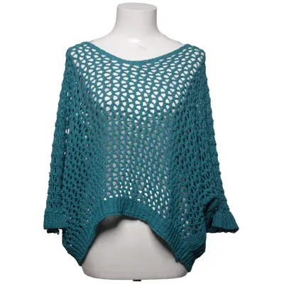 Pull-over (Bleu) de Glossy Acrylique, Coton