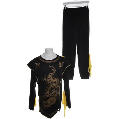 Maskeradkläder (Svart, Guldfärgad, Gul) Polyester