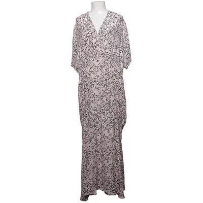 Robe longue (Rose, Noir, Blanc) de Ellos Viscose
