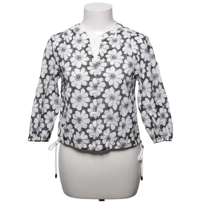 Blouse (Black, White) from Solar