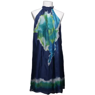Kleid (Blau, Mehrfarbig) von Zara Basic Acetat, Seide
